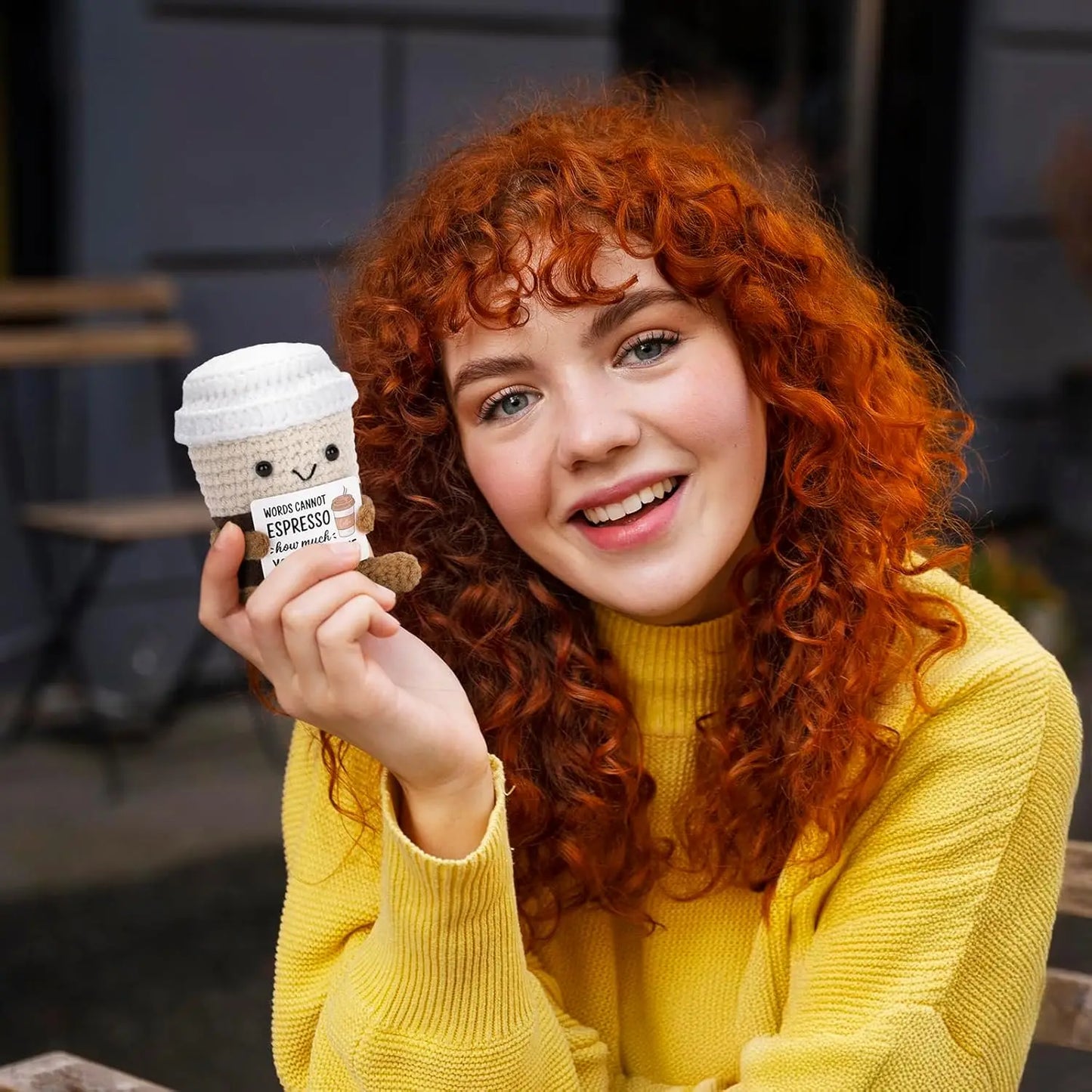 Words cannot espresso how much you meant to me crochet cute doll