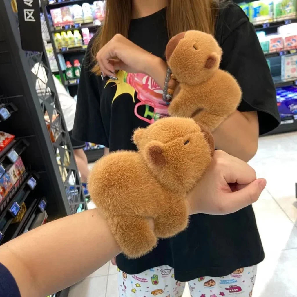 capybara christmas gifts for kids snap bands