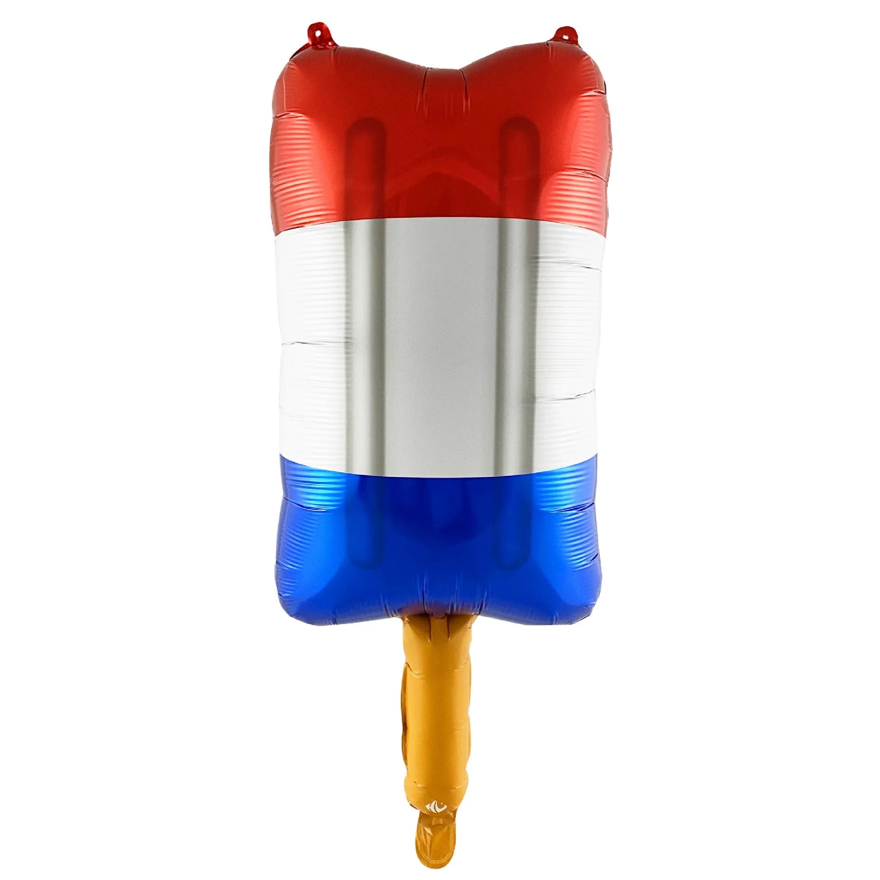 red white blue lolly ice foil balloon