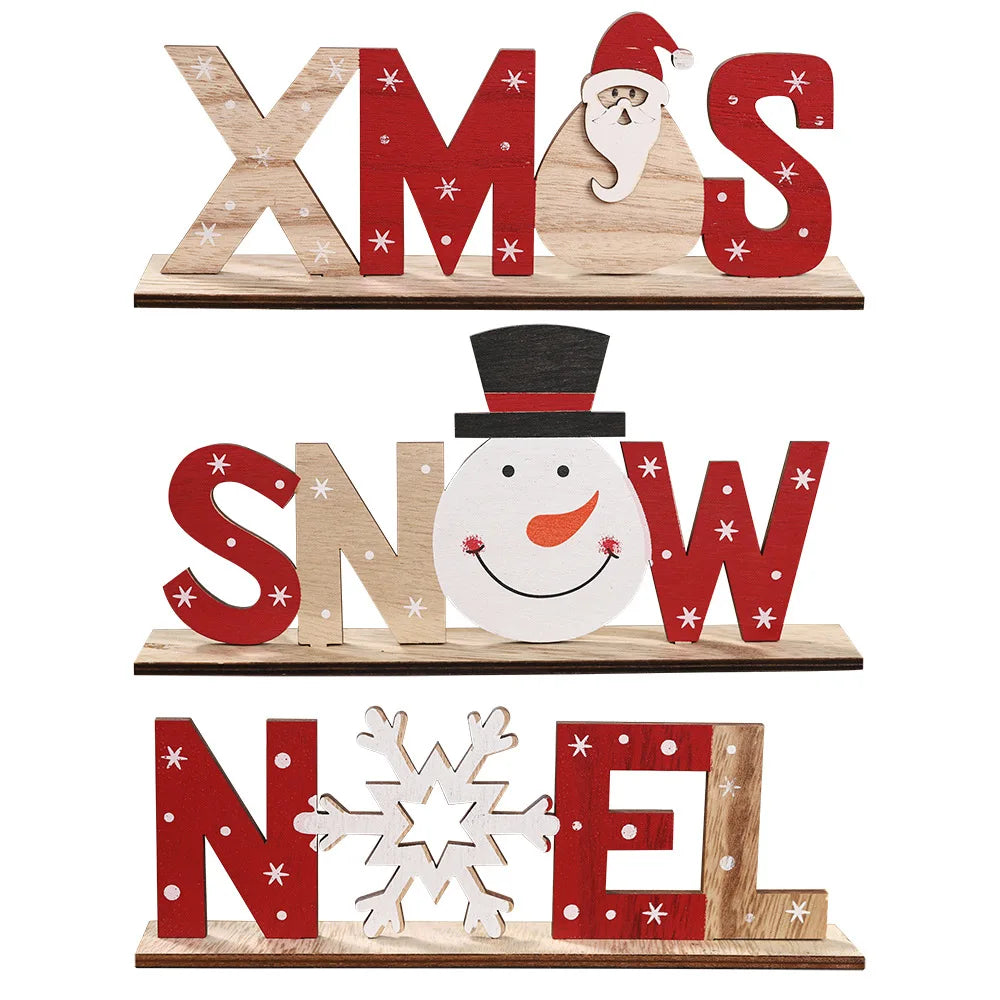 wooden Christmas decoration