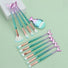 16 PC MERMAID MAKEUP BRUSHES