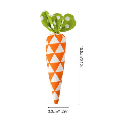 1pc Easter triangle carrot decoration