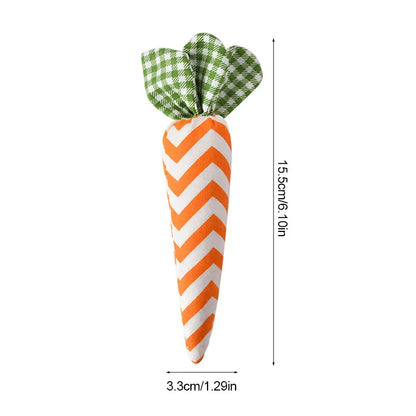1pc Easter zig zag carrot decoration