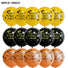 Set of 30 'Happy New Year' balloons in yellow, black, and orange on a white background.