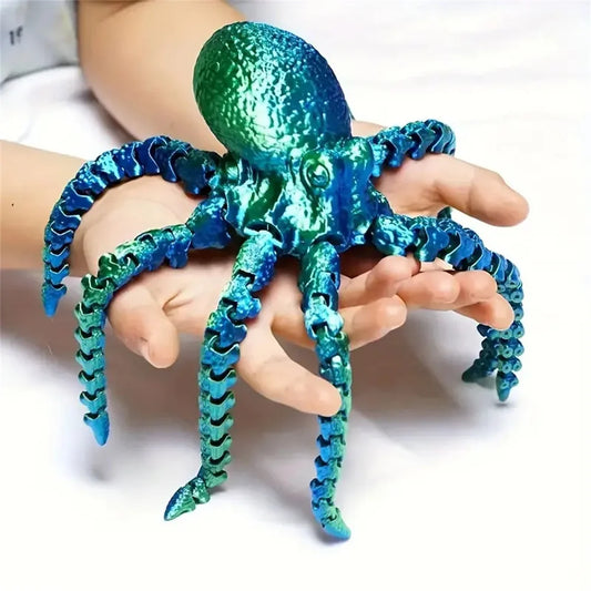 3D Printed Octopus Ornament Toy Gift For HIm 