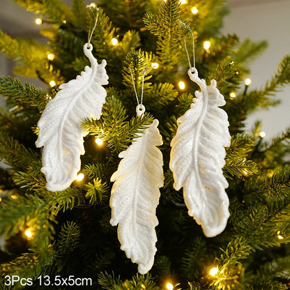 3 Pieces Snowflake Christmas Decoration 11.5x11.5cm