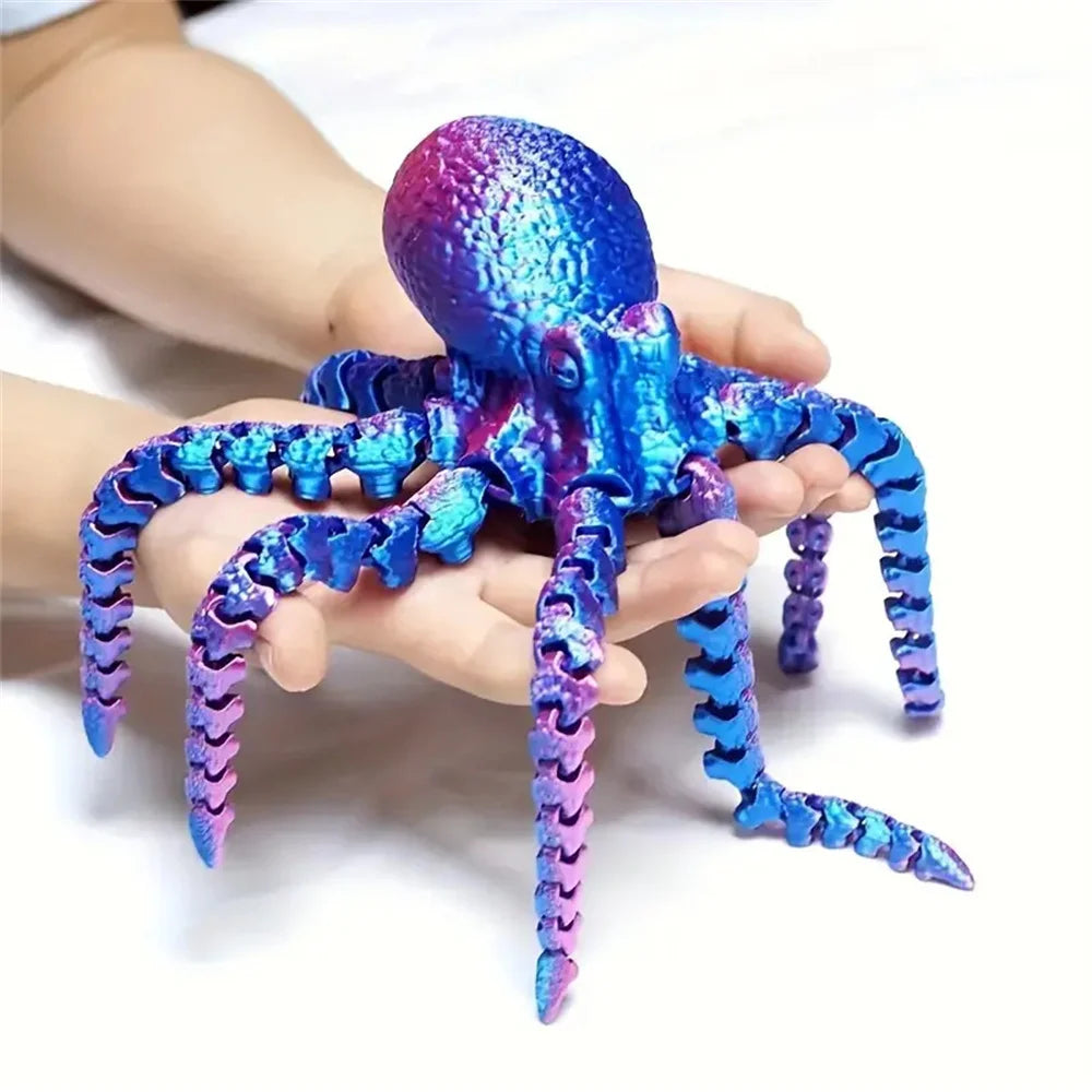 3d Printed Octopus Christmas Gift For Him Her