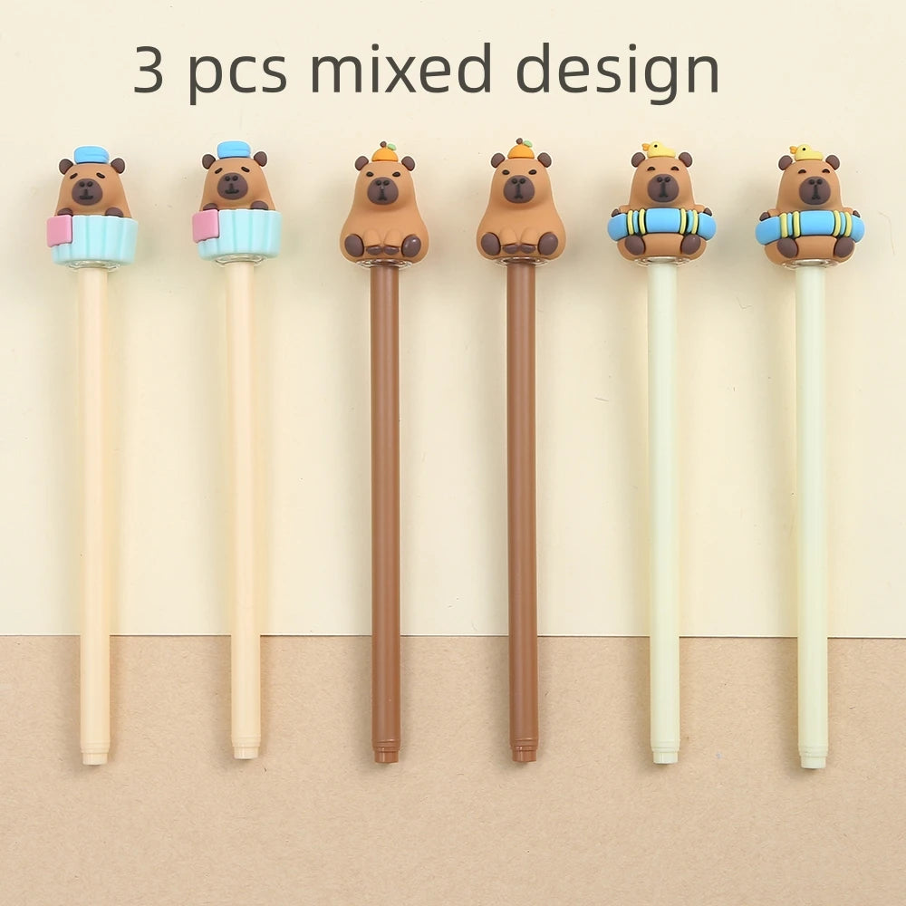 3pc mixed design capybara pen