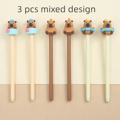 3pc mixed design capybara pen