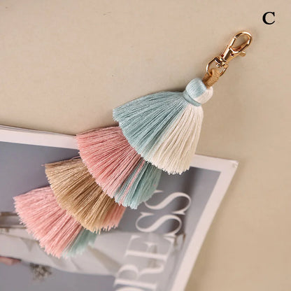 4 layer cool colours bag charms gift for her