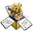 50th popup happy birthday card