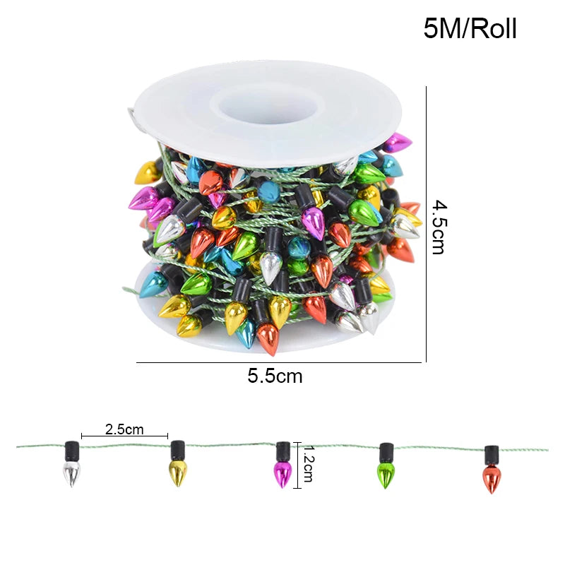 5M roll String Light Bulbs