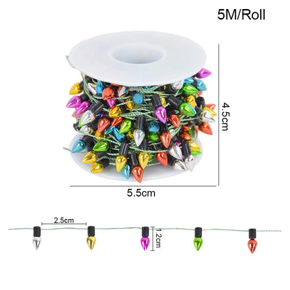 5M roll String Light Bulbs