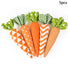 5pc easter carrot decorations 