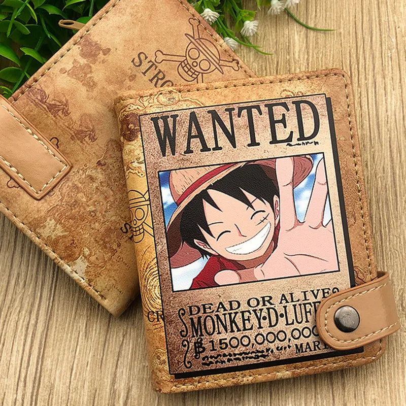 Anime One Piece Gift For men Wallet Purse Monkey