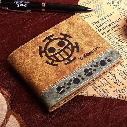 Anime One Piece Gift For men Wallet Purse Trafalgar Law