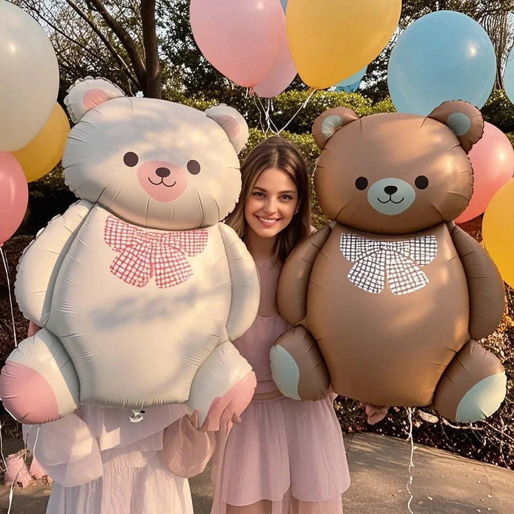 Baby bear themed balloons