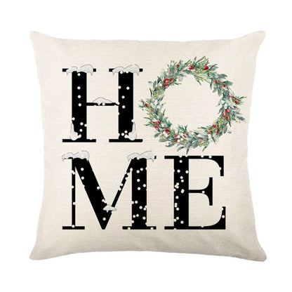 Black and white Christmas Home Pillow case cushion covers