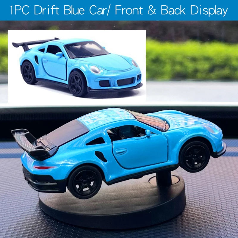 Blue Drift Car Dashboard Accessories gift for men