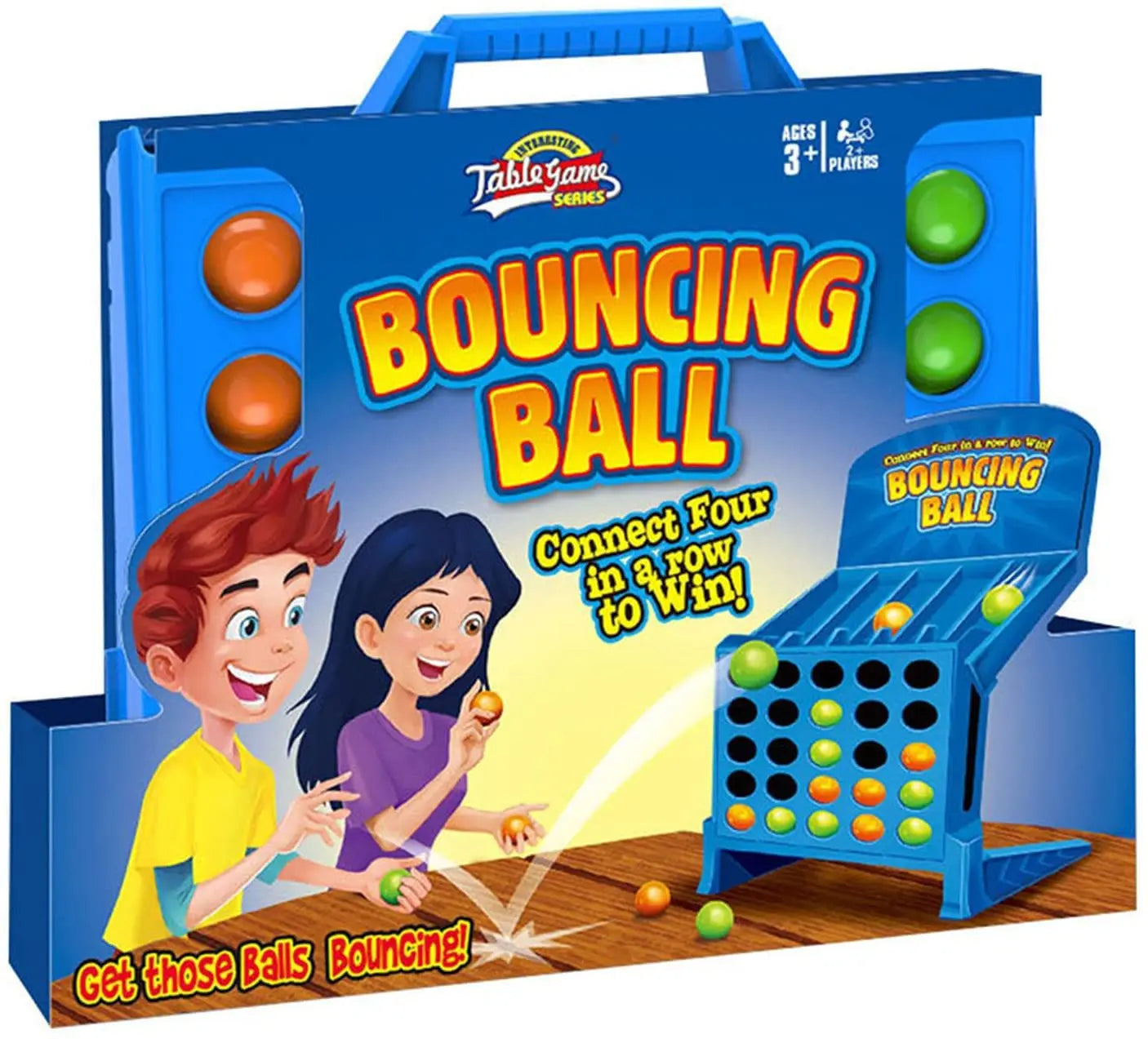 4 Shots Bouncing Ball Connect Board Game - Family Fun – The Christmas ...