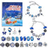 Bracelet with charms, Christmas countdown advent calendar