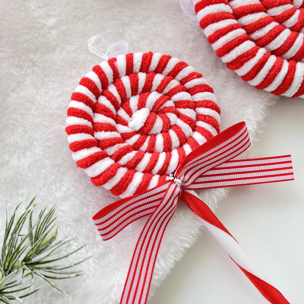 Candy Cane Lollipop Christmas Decorations