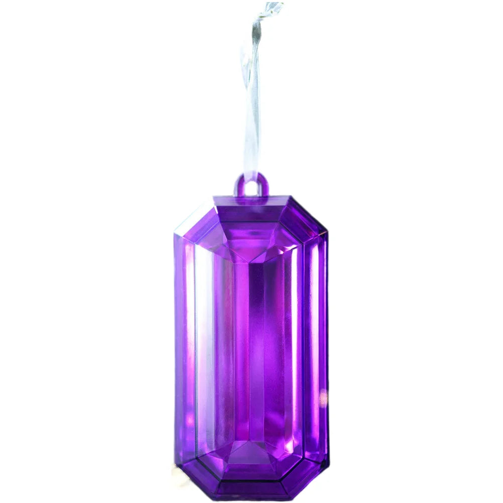 Christmas Christmas Tree Gem Stone PURPLE