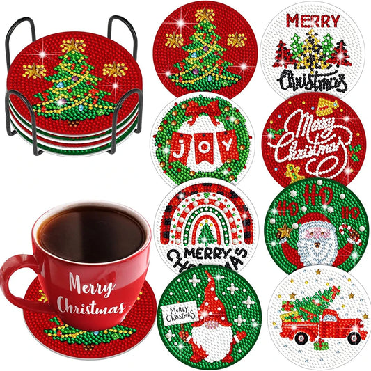 Christmas Coaster DIY Craft