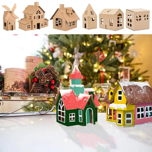 Christmas Craft Church Building 