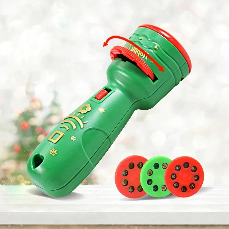Christmas Flashlight projector with slides