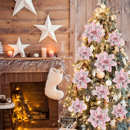 Christmas Tree Flower Ornament Decoration