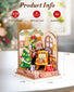 Christmas fireplace craft model product info