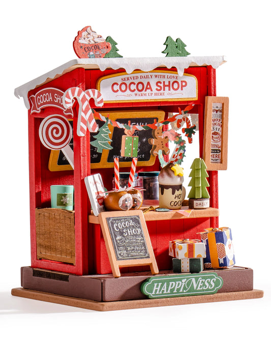 Cocoa shop DIY Craft model