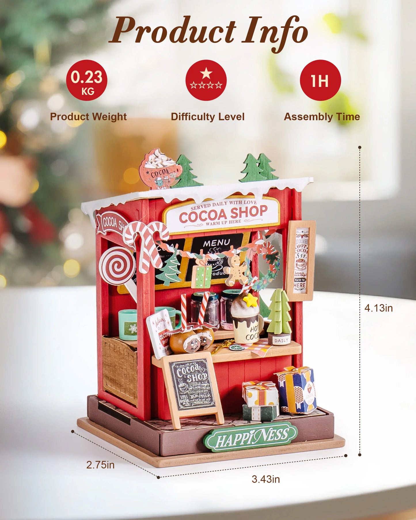 Cocoa shop model craft info