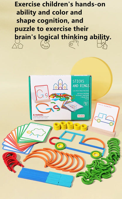 Colour shape cognition and logical thinking educational game