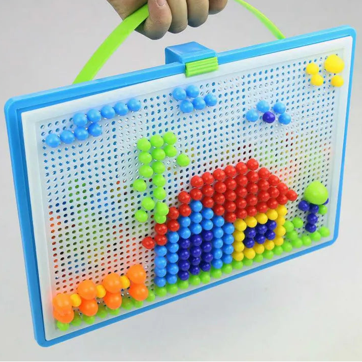 Colourful Peg board Educational Toys