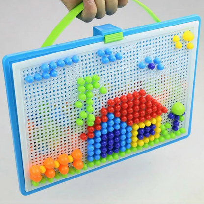 Colourful Peg board Educational Toys