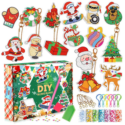DIY BLING BLING gem art kit Christmas Craft