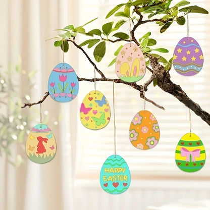 DIY Easter Egg Craft wooden templates