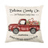 Delicious candy co red van Pillow case Cushion cover