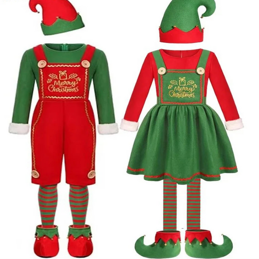 Elf fancy dress costume
