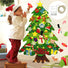 Fun Christmas Tree Craft Stick On Decorations 