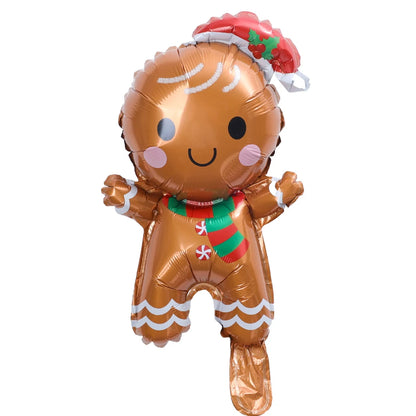 Gingerbread Man Balloon Party Decorations