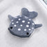 Grey plush wallet purse gift for kids