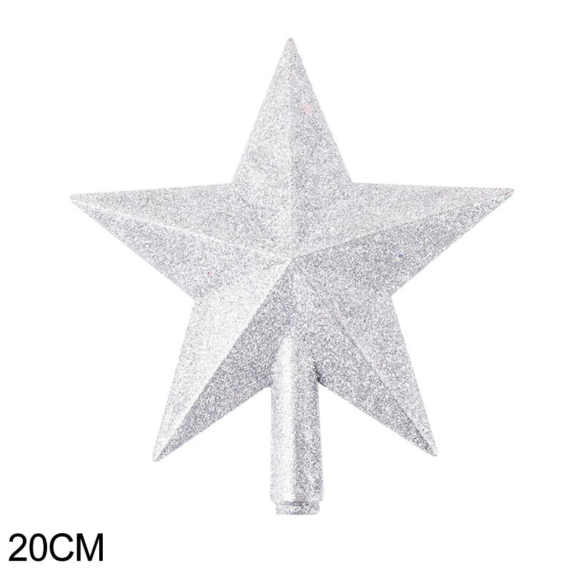 15/20cm Christmas Tree Top Star