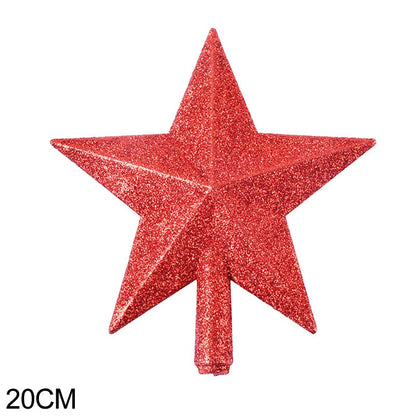 15/20cm Christmas Tree Top Star