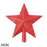 15/20cm Christmas Tree Top Star