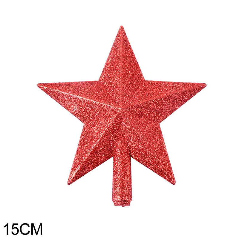 15/20cm Christmas Tree Top Star