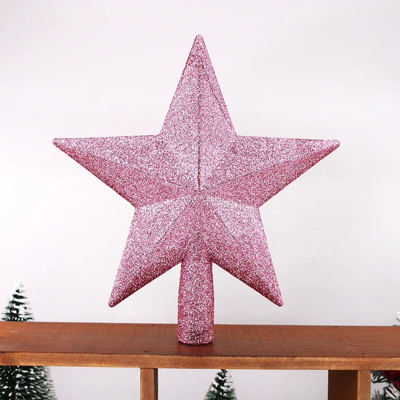 15/20cm Christmas Tree Top Star