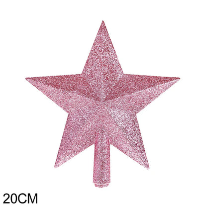 15/20cm Christmas Tree Top Star